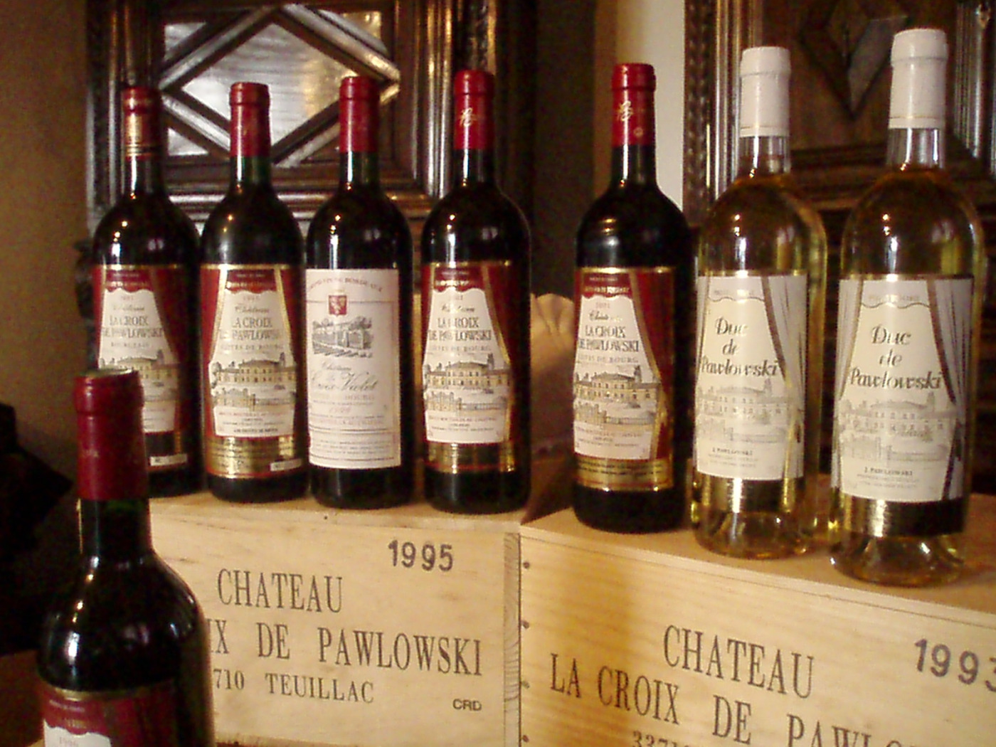 Dégustation de vins du Château la Croix de Pawlowski samedi 27 avril