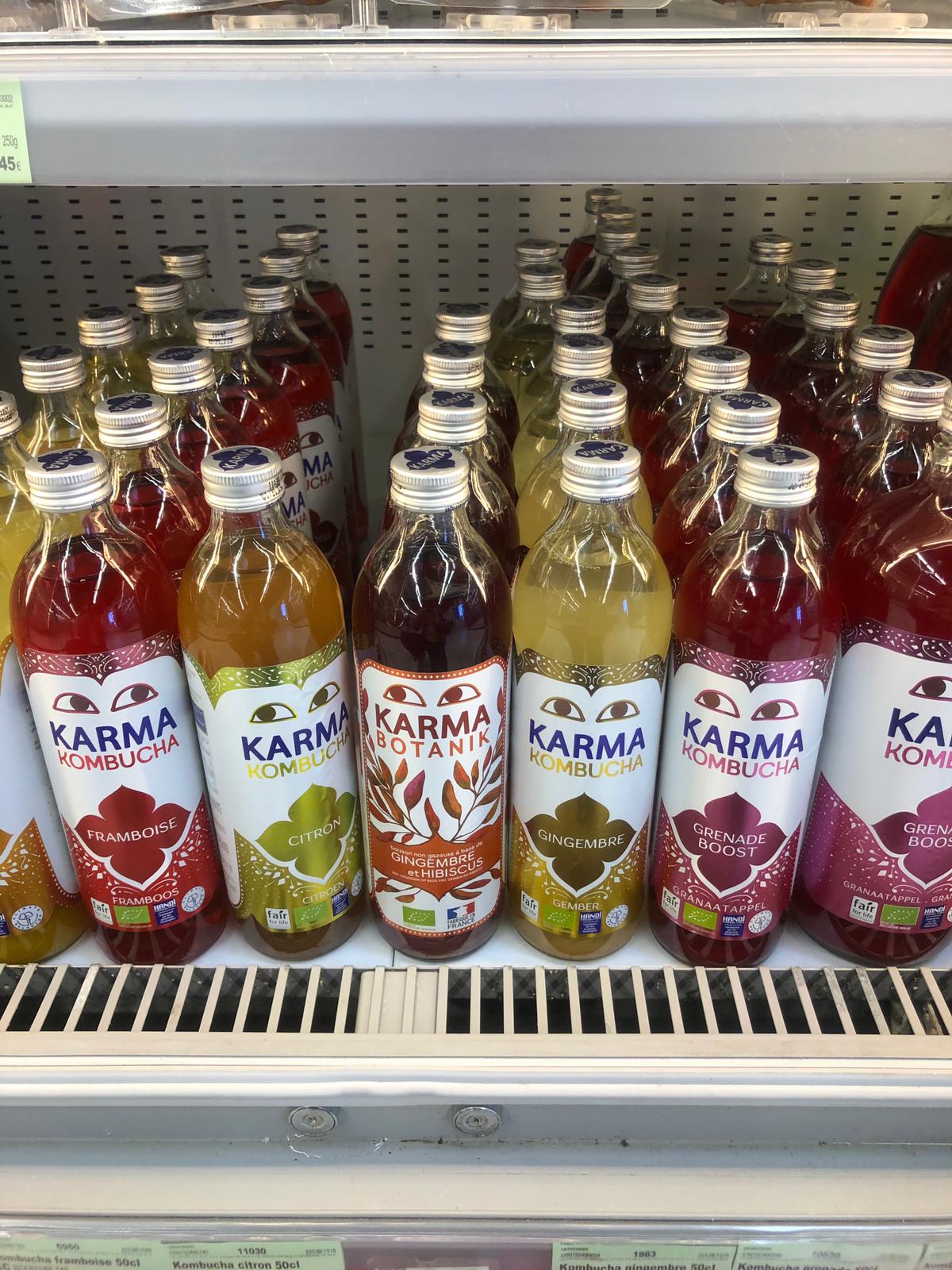 Les différents Karma Kombucha sont arrivés dans votre magasin Biocoop de Cestas !